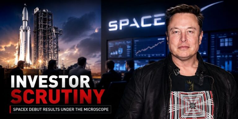 Elon Musk Faces Investor Scrutiny After SpaceX Debut Results